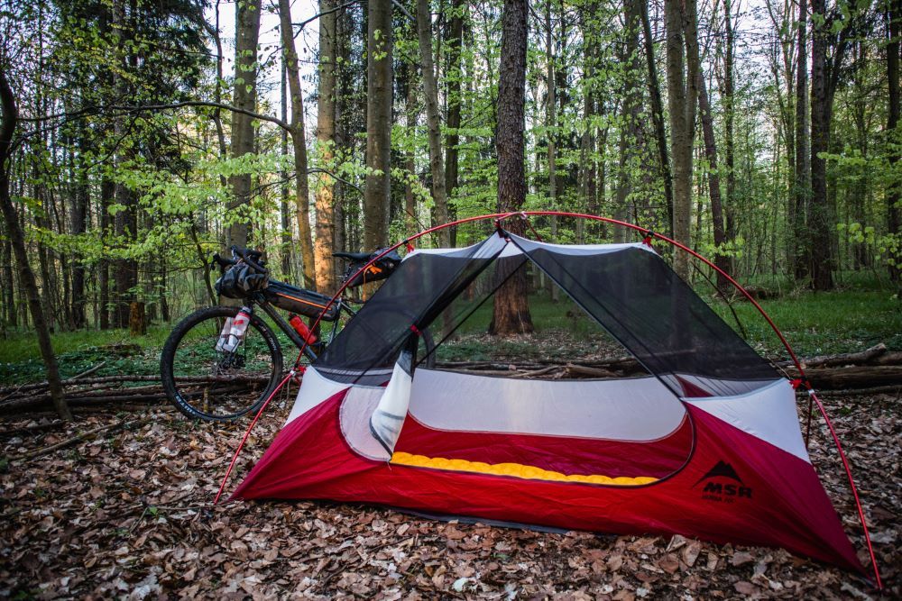 MSR Hubba NX Test Inner tent wide