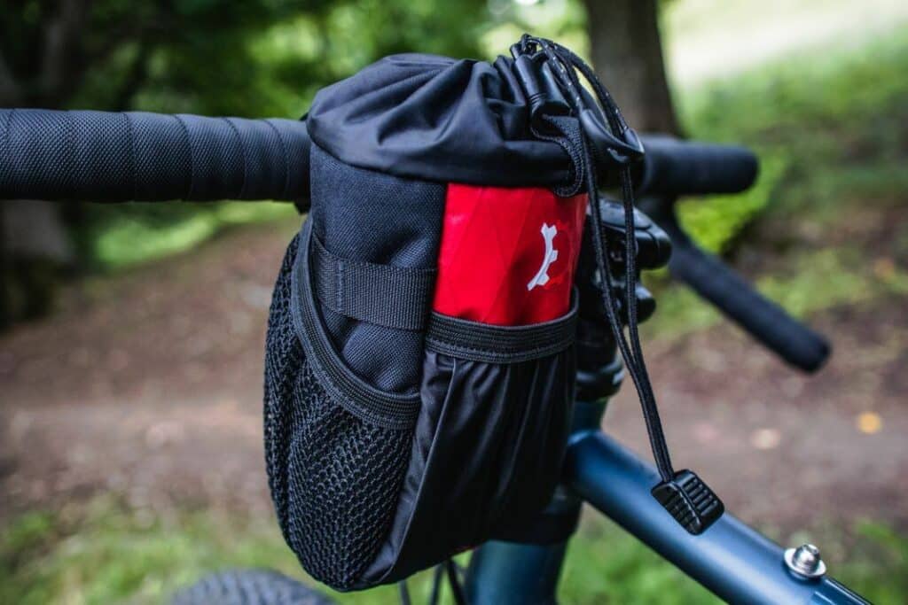 Revelate Designs Mountain Feedbag Handlebar Bag Bottle Holder Bike Handlebar 21