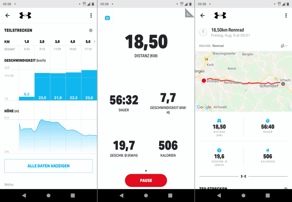 BikeBuddy - Fahrtenbuch für Radfahrer, Apps