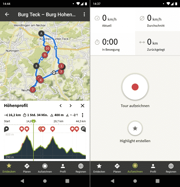 fahrrad navigation mit sprachausgabe