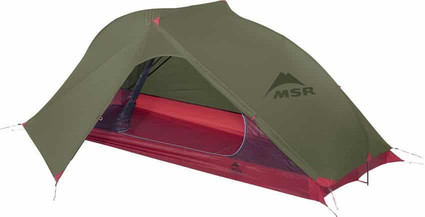 MSR Carbon Reflex 1 Bikepacking Tent