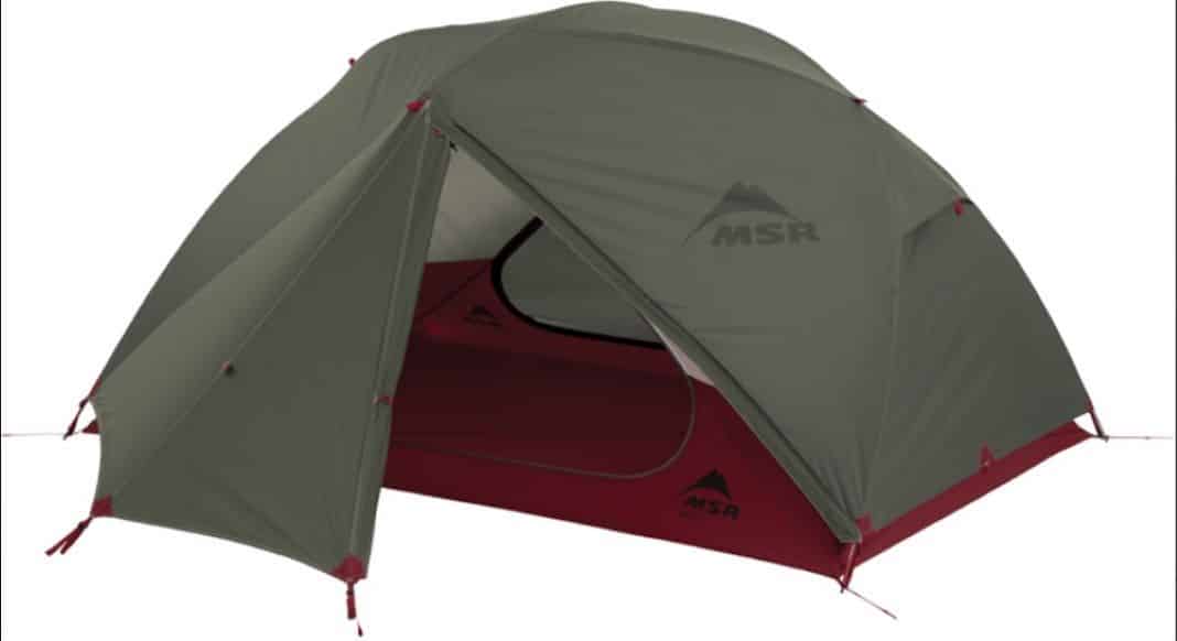 MSR Elixir 2 V2 Tent for bike travel