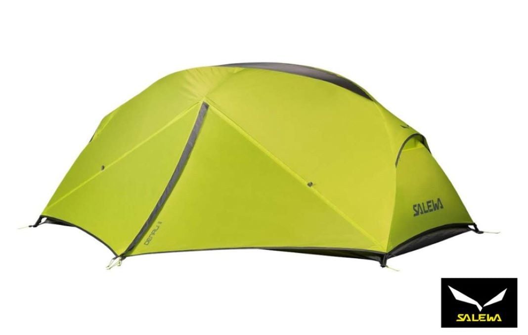 Salewa Denali II tent for bike travel