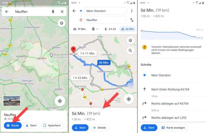 Mit Wieviel Kmh Rechnet Google Maps Fahrrad Google Maps Fahrrad Navigation Praxistest - Vollständige Anleitung