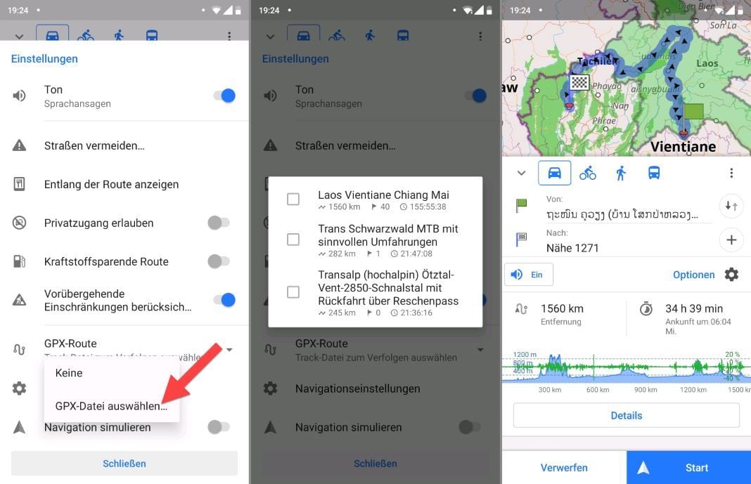 Android GPX Apps " Open and navigate GPX file on Android