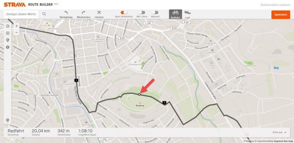 Strava Routenplaner Erfahrungen Tour Planen