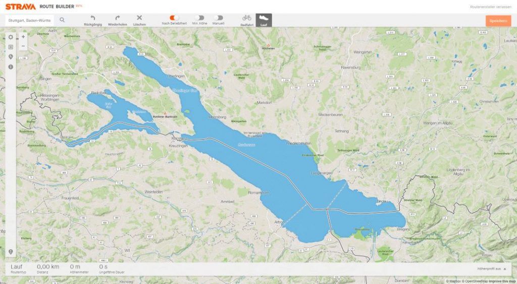 Strava Routes Routenplaner