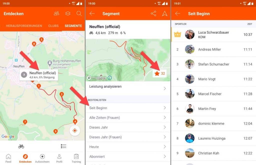 Strava Segment Explorer