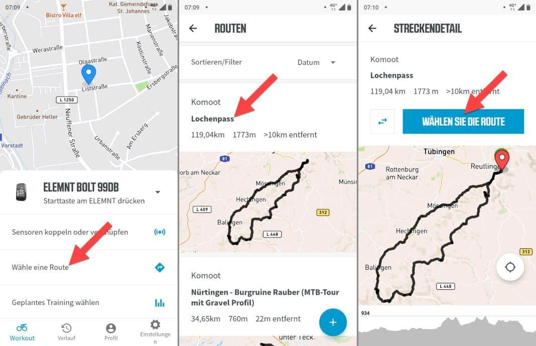 sync komoot to wahoo