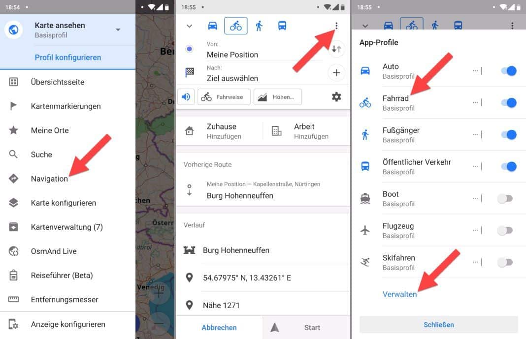 OsmAnd Test & Anleitung » Android Offline Navigation und Karten App