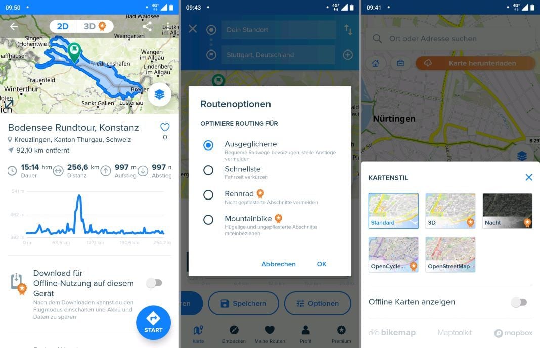 Bikemap experience " Route planner & bike navigation app test