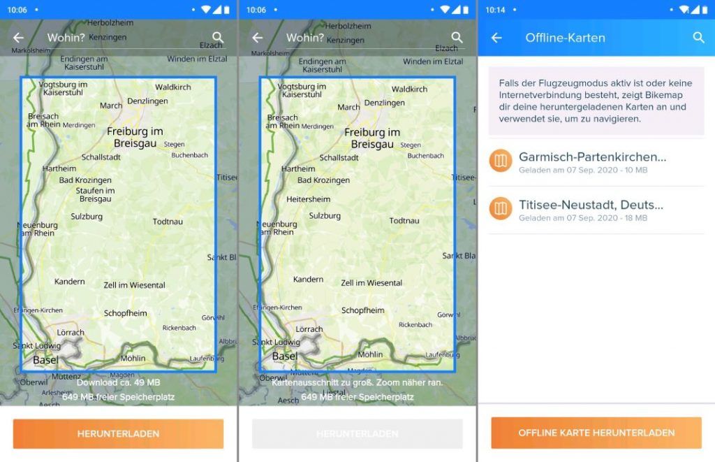 Bikemap Test Erfahrungen Karten Download