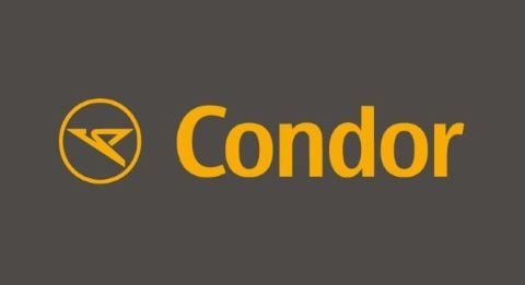 Condor Logo Fahrrad im Flugzeug mitnehmen