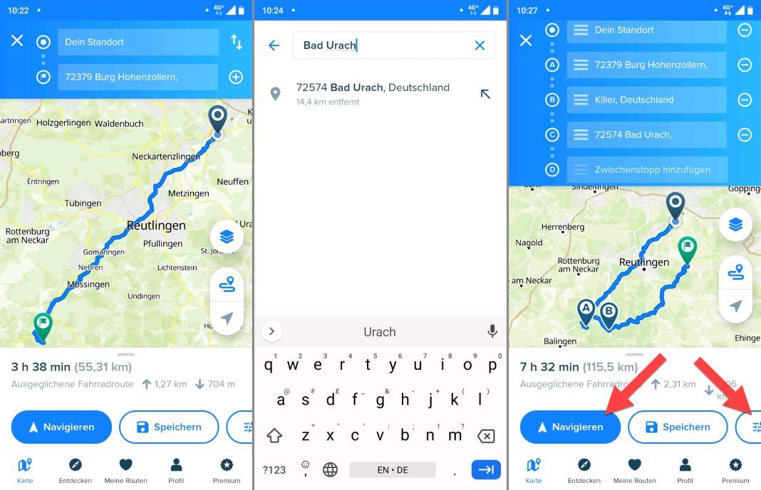 Bikemap experience " Route planner & bike navigation app test