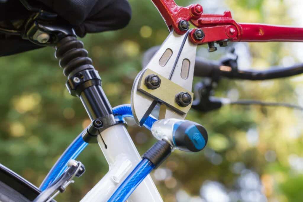 Fahrradschloss Test Sicherheit diebstahlsicher Bolzenschneider knacken