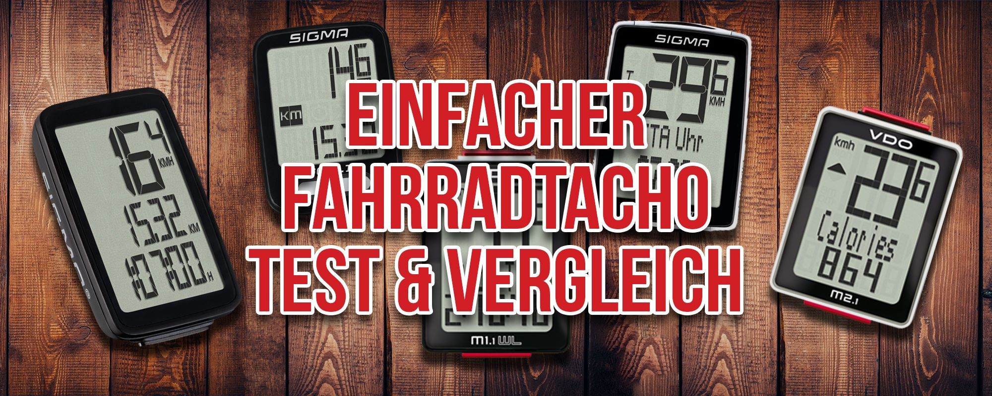 Fahrradtacho Test Tachometer Title