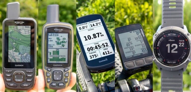 10 TOP Outdoor GPS-Geräte 2023 für Wandern und fürs Fahrrad (basierend auf echten Praxistests)