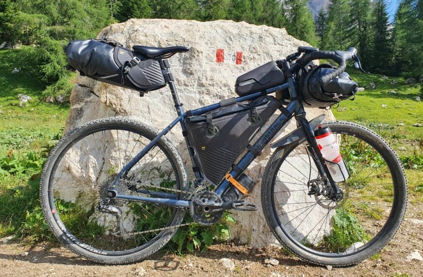 decathlon riverside bikepacking taschen test