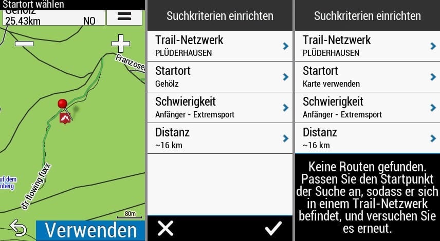 garmin edge 1030 plus mtb trailforks ergebniss