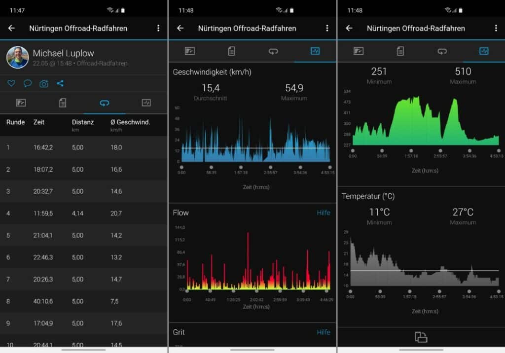 garmin edge 1030 plus test garmin connect mobile app 2