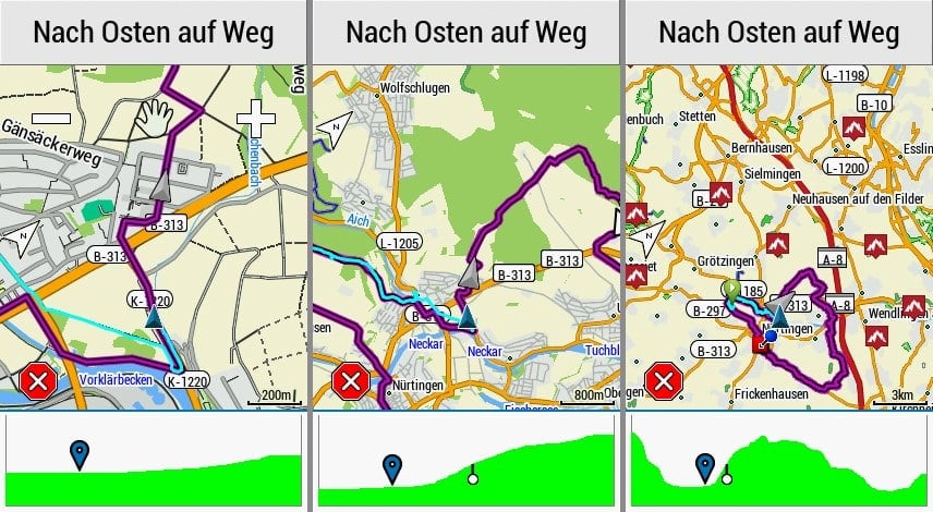 garmin edge 1030 plus test höhenprofil