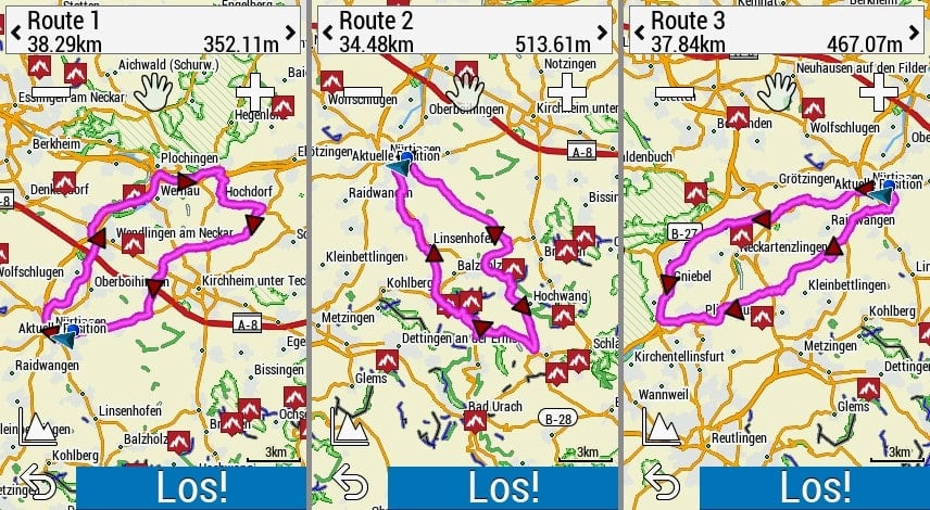 garmin edge 1030 plus test roundtrip routing