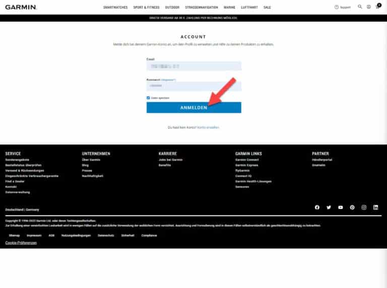 Garmin Login » Alle Links! Wo bei Garmin anmelden?